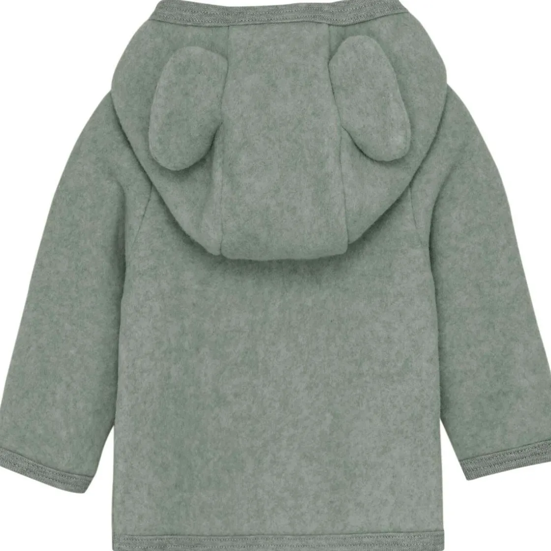 Online bomullsfleece jakke med ører, Lily Pad Melange Fleece Barn | Jakker Barn