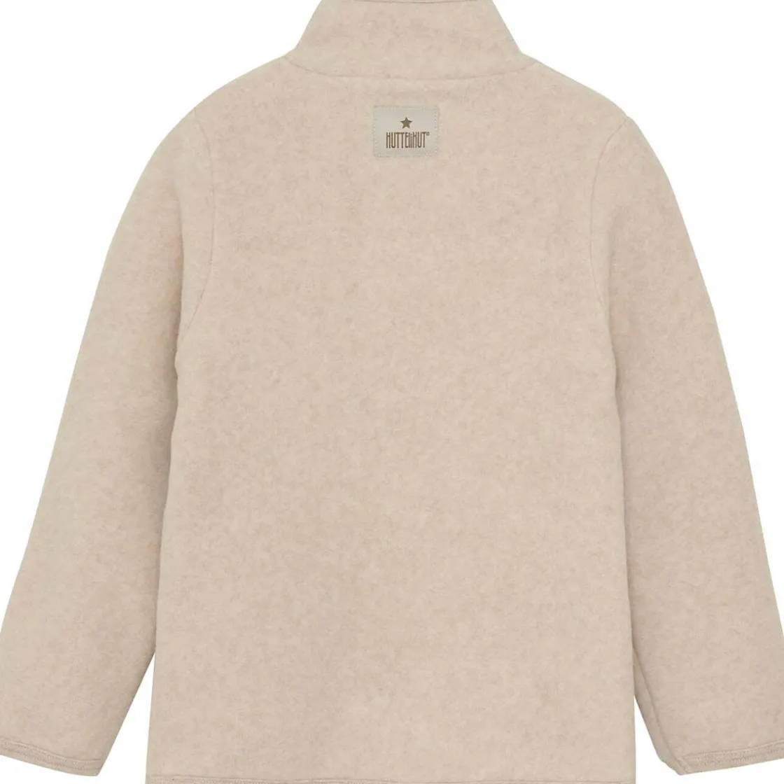 Discount bomullsfleece jakke til barn, Camel Melange Fleece Barn | Jakker Barn