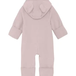 Clearance bomullsfleecedress med ører, Cloud Gray Heldresser / Kjøredresser Baby | Heldresser & Pyjamaser Jente
