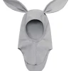 Sale Jersey balaclava med ører, Light Grey Melange Vår- Og Høstluer Barn | Vår- Og Høstluer Baby