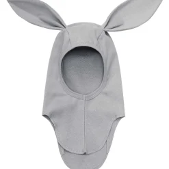 Sale Jersey balaclava med ører, Light Grey Melange Vår- Og Høstluer Barn | Vår- Og Høstluer Baby