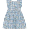 Outlet kjole til barn og baby m/blomster, Soft Chambray Penklær Jente | Penklær Jente