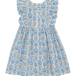 Outlet kjole til barn og baby m/blomster, Soft Chambray Penklær Jente | Penklær Jente