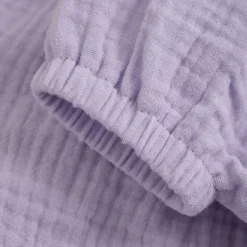 New Huttelihut Muslin Romper, Orchid Petal Penklær Baby Jente | Penklær Baby Gutt