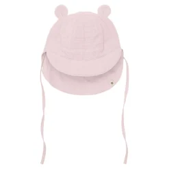 Best Muslin solhatt m/ører, Cloud Gray Solhatter Barn | Solhatter Baby