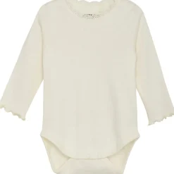 Clearance Rib body, Antique White Bodyer Baby Jente