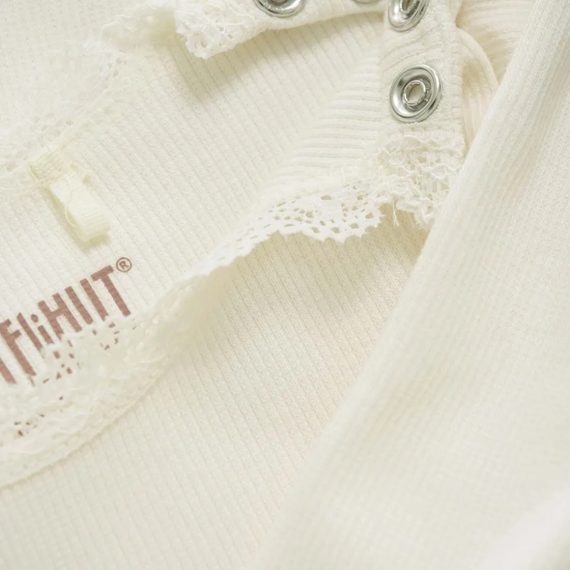 Clearance Rib body, Antique White Bodyer Baby Jente