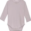 Sale Rib body, Cloud Gray Bodyer Baby Jente