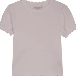 Fashion Rib t-skjorte til barn, Cloud Gray Penklær Jente | Penklær Baby Gutt