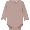 New ribb body med blonder, Fawn Bodyer Baby Jente