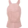 Best strikket balaclava i ull m/ører, Ash Rose Vår- Og Høstluer Baby | Vinterluer Baby