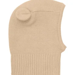 Sale strikket balaclava m/ører, Irish Cream Vår- Og Høstluer Barn | Vår- Og Høstluer Baby