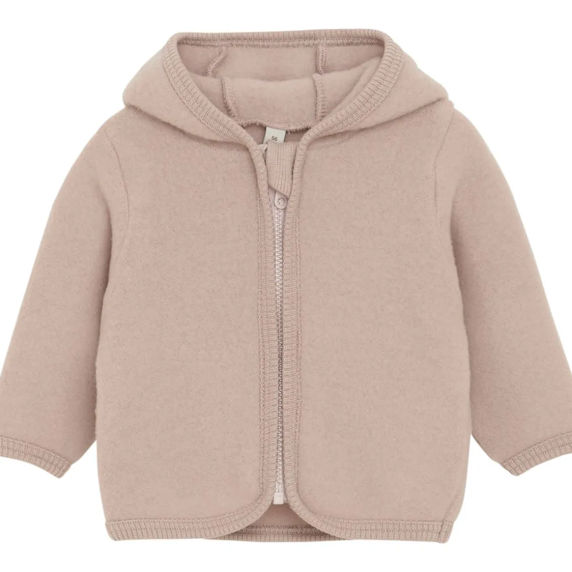 New ullfleece jakke med ører, Mahogany Rose Fleece Barn | Jakker Barn