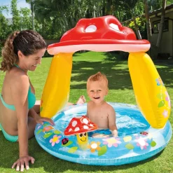 Online Mushroom babybasseng, 1-3 år Vannleker