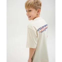 Hot Islington t-skjorte, Antique White T-skjorte Gutt 8-16 År | T-skjorter Gutt