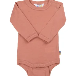 Clearance Aqua Flora body i sommerull, Salmon Ullbody Og Ullgensere Baby | Ullbodyer Baby Jente