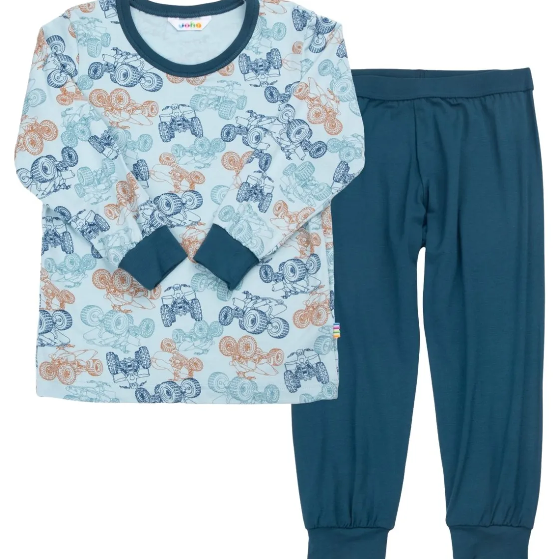 Sale ATV pyjamas i bambus til barn, Blue Pyjamas Gutt 8-16 År | Pyjamaser Gutt