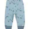 Outlet Fox leggings i ull/bomull, Blue Ullbukser Gutt 3-10 År | Ullbukser Baby