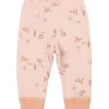 Outlet Fox leggings i ull/bomull, Peach Ullbukser Baby | Ullbukser Gutt 3-10 År