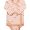 Discount Fox omslagsbody i ull/bomull, Peach Ullbody Og Ullgensere Baby | Ullbodyer Baby Jente