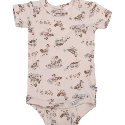 Best Lake kortermet body i bambus, Pink Kortermet Baby Jente | Bodyer Baby Jente