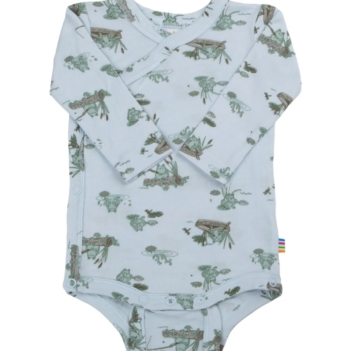 Outlet Lake omslagsbody i bambus, Light blue Bodyer Baby Jente | Bodyer Baby Gutt
