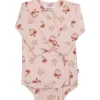 New Poppy & Mill omslagsbody i bambus, Pink Bodyer Baby Jente