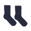 Discount ribb ullsokker til barn, denim melange Ulltøfler Og Ullsokker Baby | Sokker Dame