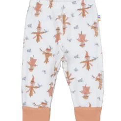 New Scarecrow leggings i ull/bambus, Off White/Peach Ullbukser Baby | Ullbukser Gutt 3-10 År