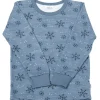 Discount Snowflake genser ull/bambus, Blue Ullgensere 8-16 År | Ullgensere Gutt 3-10 År