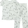 New Swan kortermet pyjamas i bambus, Mint Pyjamas Jente 8-16 År | Pyjamaser Jente
