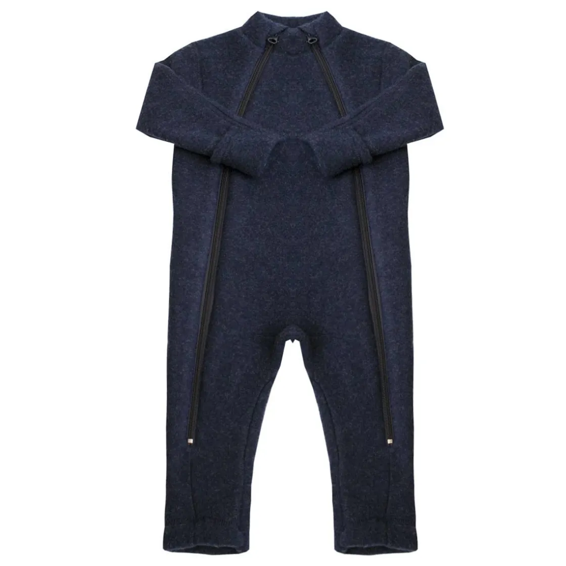 Online ullfleece heldress til baby med glidelås, navy Heldresser / Kjøredresser Baby | Heldresser & Pyjamaser Jente