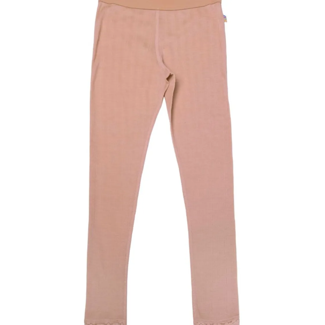 Best ull/silke Leggings til barn, Peach Ullbukser 8-16 År | Ullbukser Gutt 3-10 År