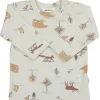 Fashion Wood animals ullgenser, Lgt. Beige Ullgensere Jente 3-10 År | Ullgensere Gutt 3-10 År