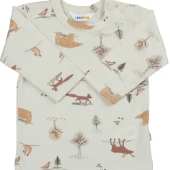 Fashion Wood animals ullgenser, Lgt. Beige Ullgensere Jente 3-10 År | Ullgensere Gutt 3-10 År