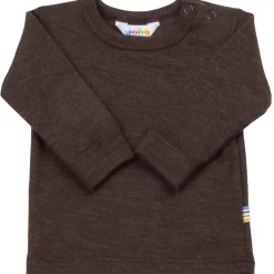New Wool melange genser i ull til barn, Drk. Brown Ullgensere Jente 3-10 År | Ullgensere Gutt 3-10 År