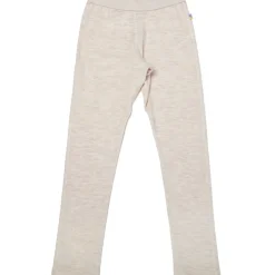 New Wool melange leggings i ull, Creme Ullbukser 8-16 År | Ullbukser Gutt 3-10 År