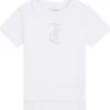 Hot Tonal Diamante t-skjorte, bright white T-skjorte Jente 8-16 År | T-skjorter & Singleter Jente