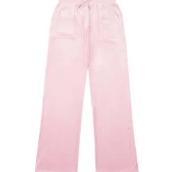 Online Tonal velour joggebukse, pink nectar Bukser Jente 8-16 År | Bukser Baby Gutt