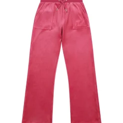 Online Tonal velour joggebukse, sangria Bukser Jente 8-16 År | Bukser Baby Gutt