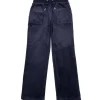 Best Tonal velour joggebukse, night sky Bukser Jente 8-16 År | Bukser Baby Gutt