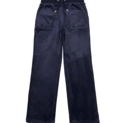 Best Tonal velour joggebukse, night sky Bukser Jente 8-16 År | Bukser Baby Gutt