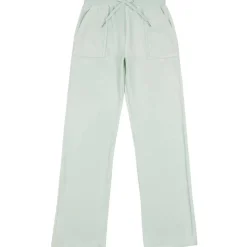 Outlet Tonal velour joggebukse, surf spray Bukser Jente 8-16 År | Bukser Baby Gutt