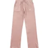 Discount Tonal velour joggebukse, adobe rose Bukser Jente 8-16 År | Bukser Baby Gutt