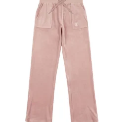 Discount Tonal velour joggebukse, adobe rose Bukser Jente 8-16 År | Bukser Baby Gutt