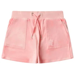 Clearance tonal velour shorts, Peach Blossom Shortser Jente 8-16 År | Shortser Baby Gutt