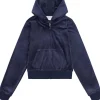 Sale Tonal velour hettejakke, night sky Gensere Jente 8-16 År | Gensere & Overdeler Gutt