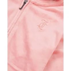 Clearance Tonal velour hettejakke, Peach Blossom Gensere Jente 8-16 År | Gensere & Overdeler Gutt