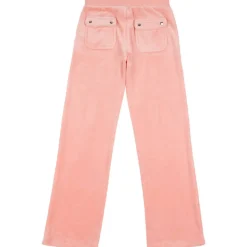 Fashion Tonal velour joggebukse, peach amber Bukser Jente 8-16 År | Bukser Baby Gutt