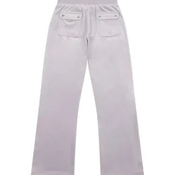 Outlet Tonal velour joggebukse, dapple grey Bukser Jente 8-16 År | Bukser Baby Gutt